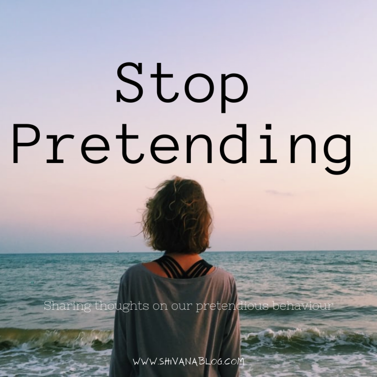 STOP Pretending !