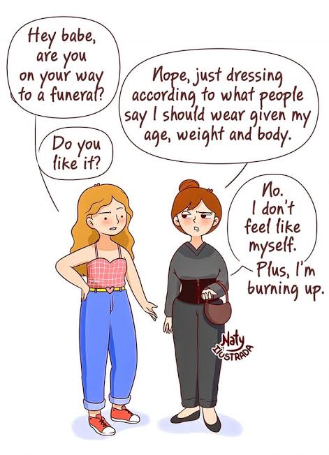 Women's Clothing Choices - A constant Struggle