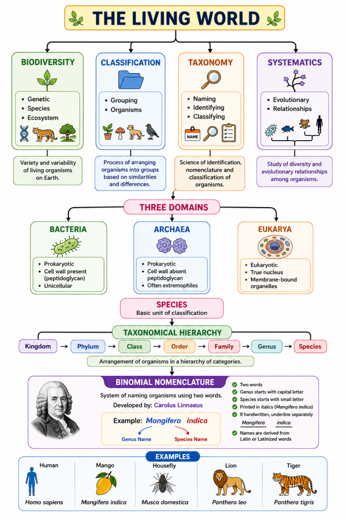 The Living World Class 11 Biology Notes CBSE & ICSE