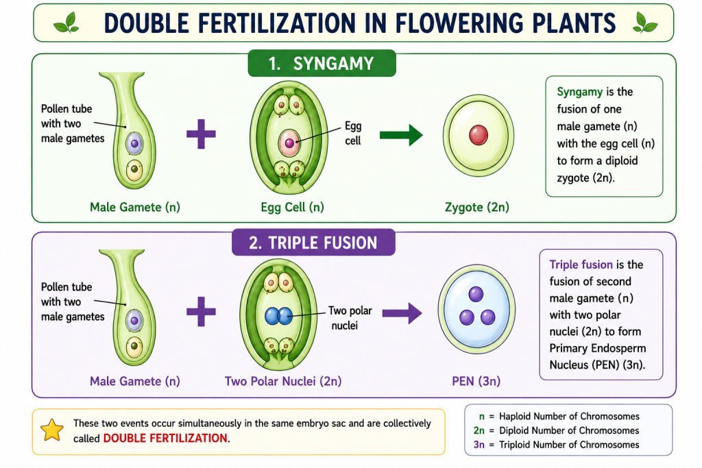 Sexual Reproduction in Flowering Plants: Class 12 Biology Notes
